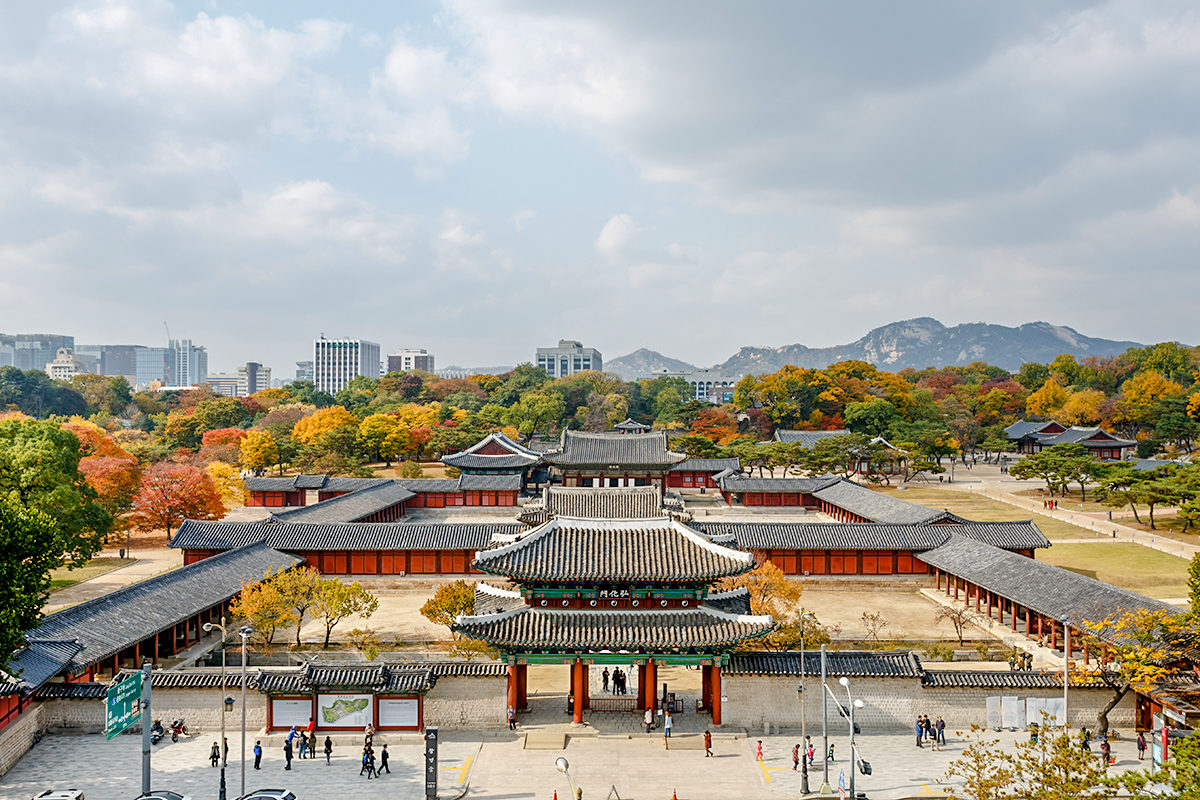 Дворец Чхангёнгун, общий вид
